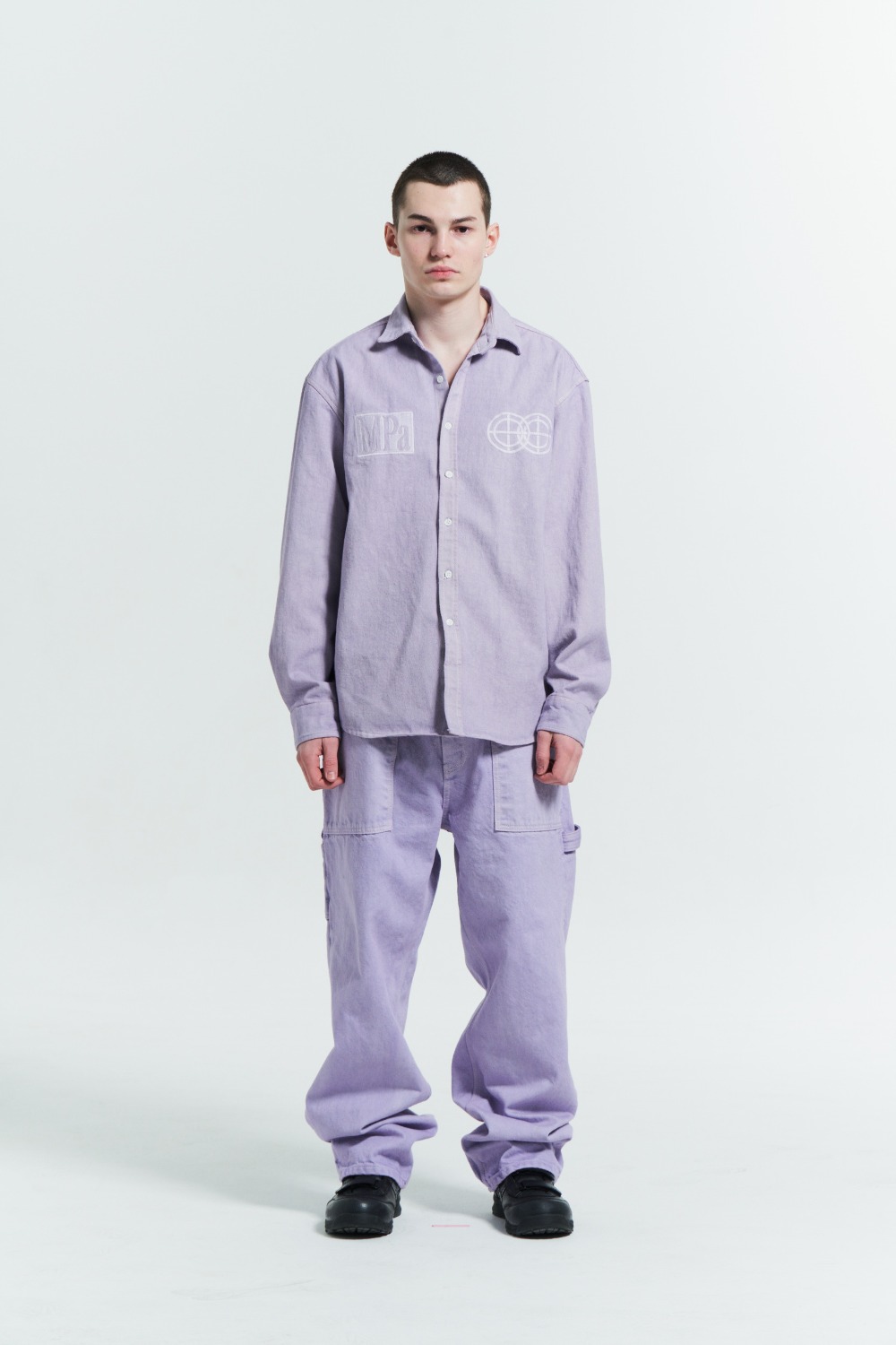 MPa DENIM SHIRTS (LAVENDER) Sequential Shipping on 2/29